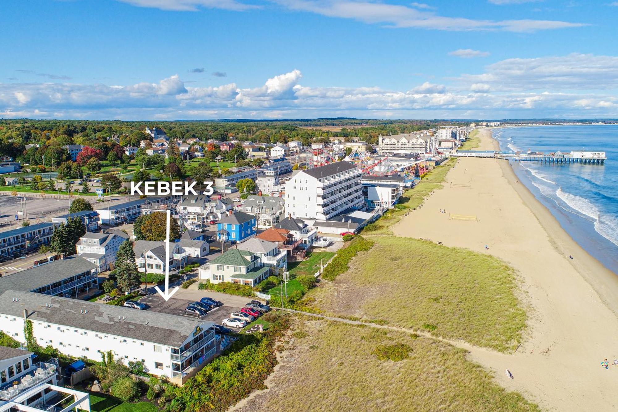 Kebek 3 Oceanside Motel オールドオーチャードビーチ エクステリア 写真